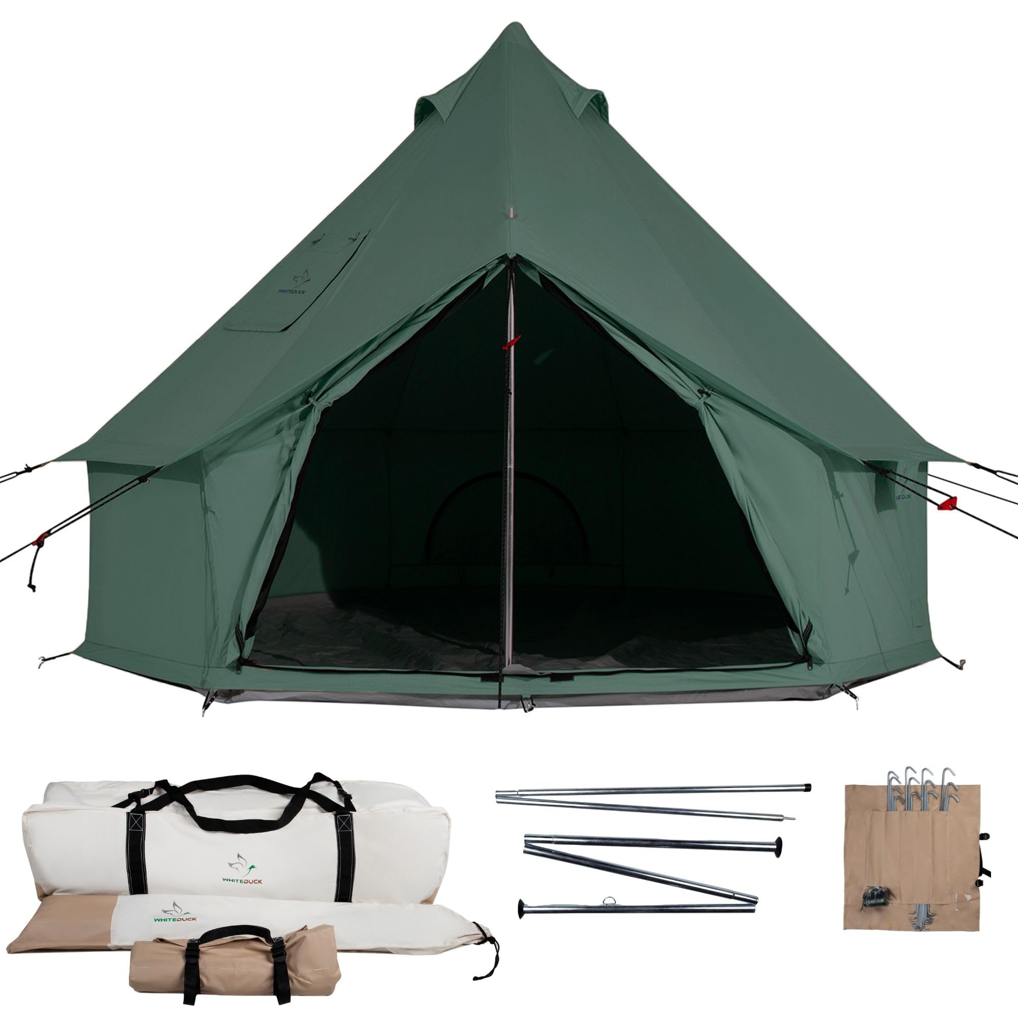 Regatta Bell Tent (Forest Green, 10' (3M), Water Repellent)