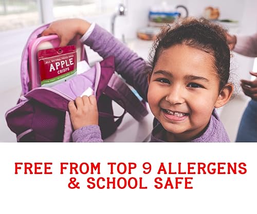 Miniatura 6 de Nature's Turn Bocadillos de frutas liofilizadas, patatas fritas de pera, perfectos para almuerzos escolares o un aperitivo para llevar, sin azúcar