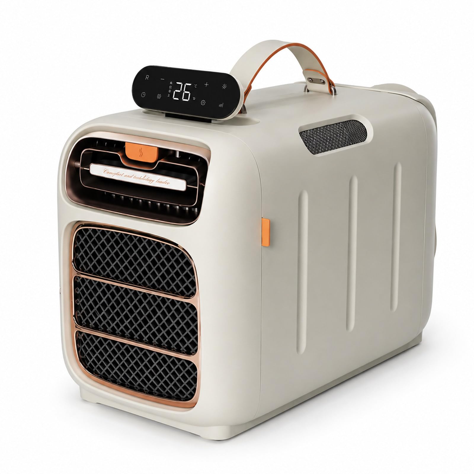lilishangmao Portable Air Conditioner, 4700 BTU Camping Air Conditioner with 4 Modes, 3 Fan Speeds, Adjustable Timer, Remote Control and 420W Low Power for Tent, RV, Campervan and Bedroom