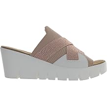 Bernie Mev Womens Venti Lucia Wedge Sandal