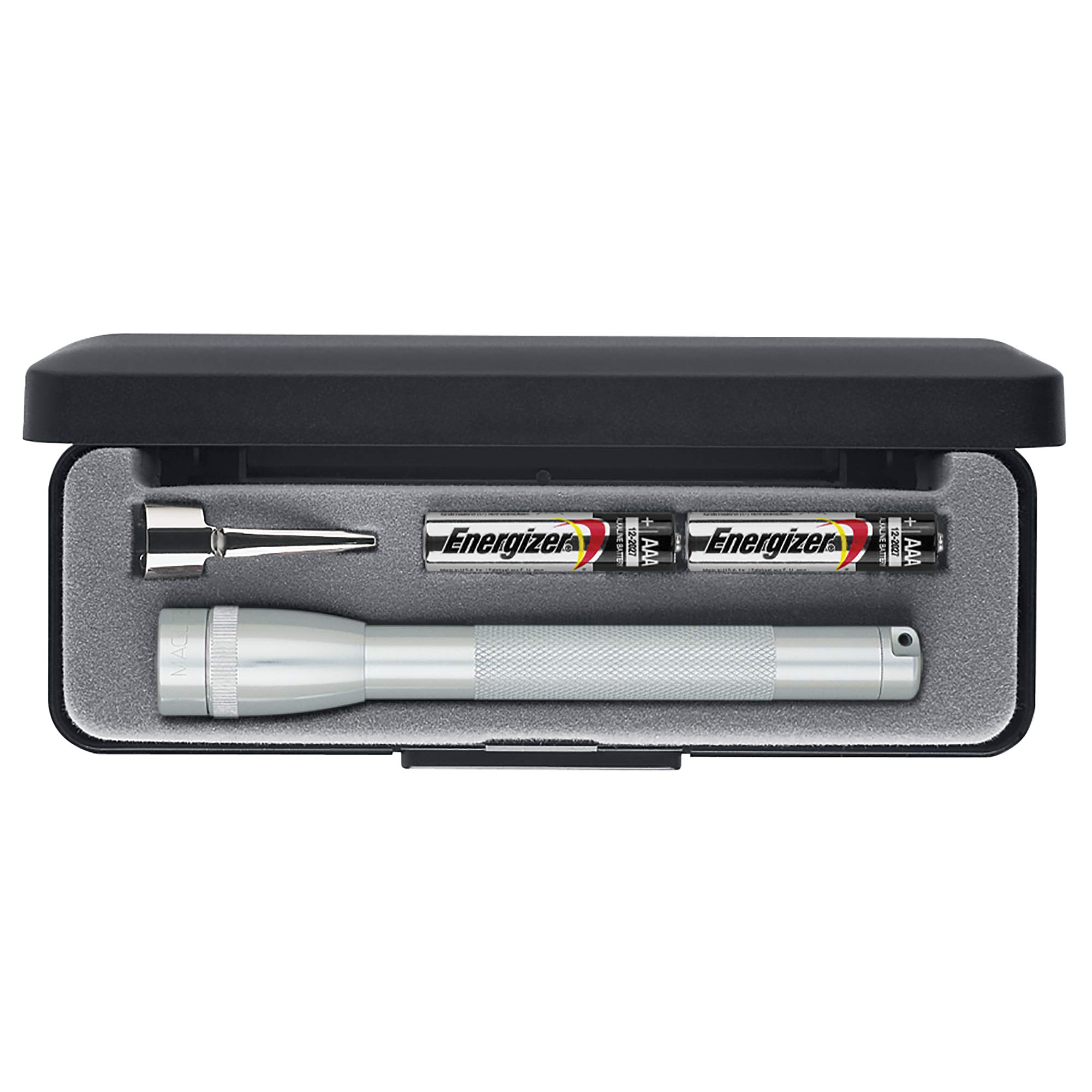 Maglite S3D Torcia, Grigio, 31.5 x 6 x 4.5 cm