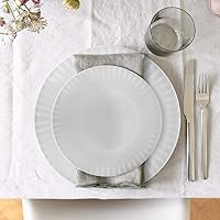 Vista 3 de Melange Juego de platos de ensalada de melamina 100% de melamina de 6 piezas (colección de platos de papel) Platos de ensalada de melamina a