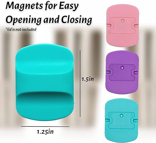 Miniatura 4 de Slider compatible con Yeti - Reemplazo magnético para todas las tapas magnéticas Yeti (paquete de 3)