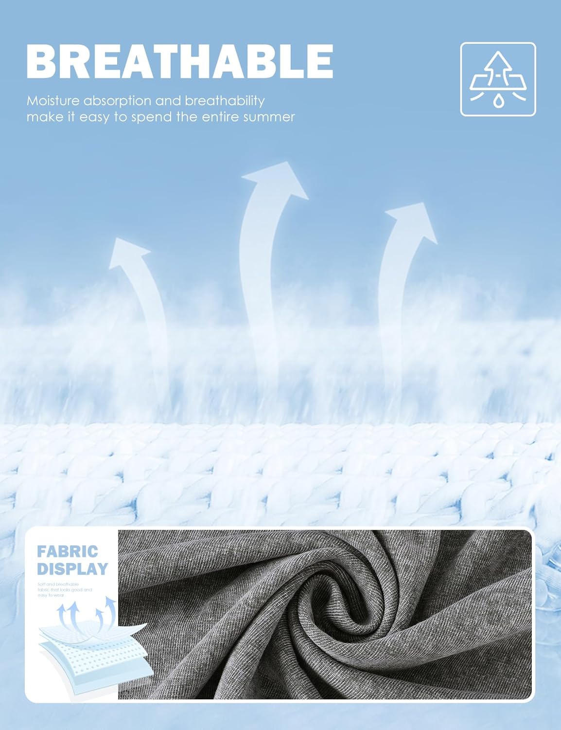 Wyeysyt Cropped T Shirts for Women Short Sleeve Acid Wash Cotton Tops Vintage Oversized Casual Basic Tee Shirts - Image 5