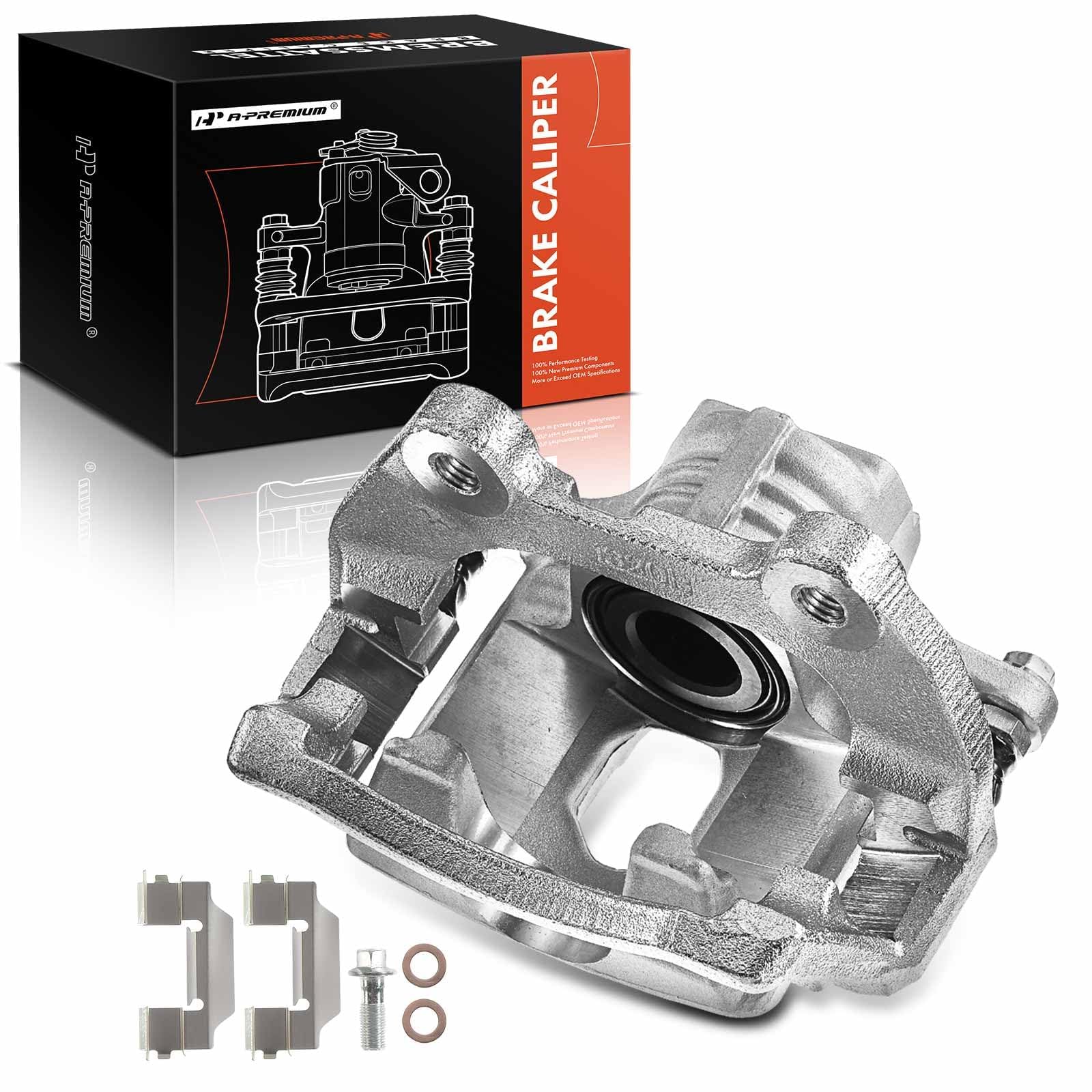 HappyRockyDialyです！！ Amazon.com: A-Premium Disc Brake Caliper Assembly with Bracket