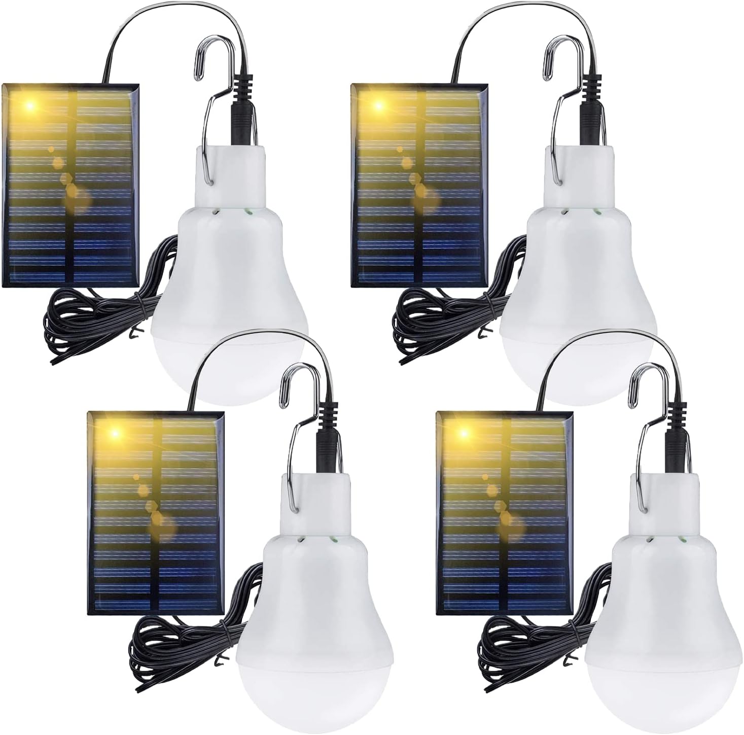Portable Solar Lights Indoor 110LM Solar Camping Lights Bulb Solar