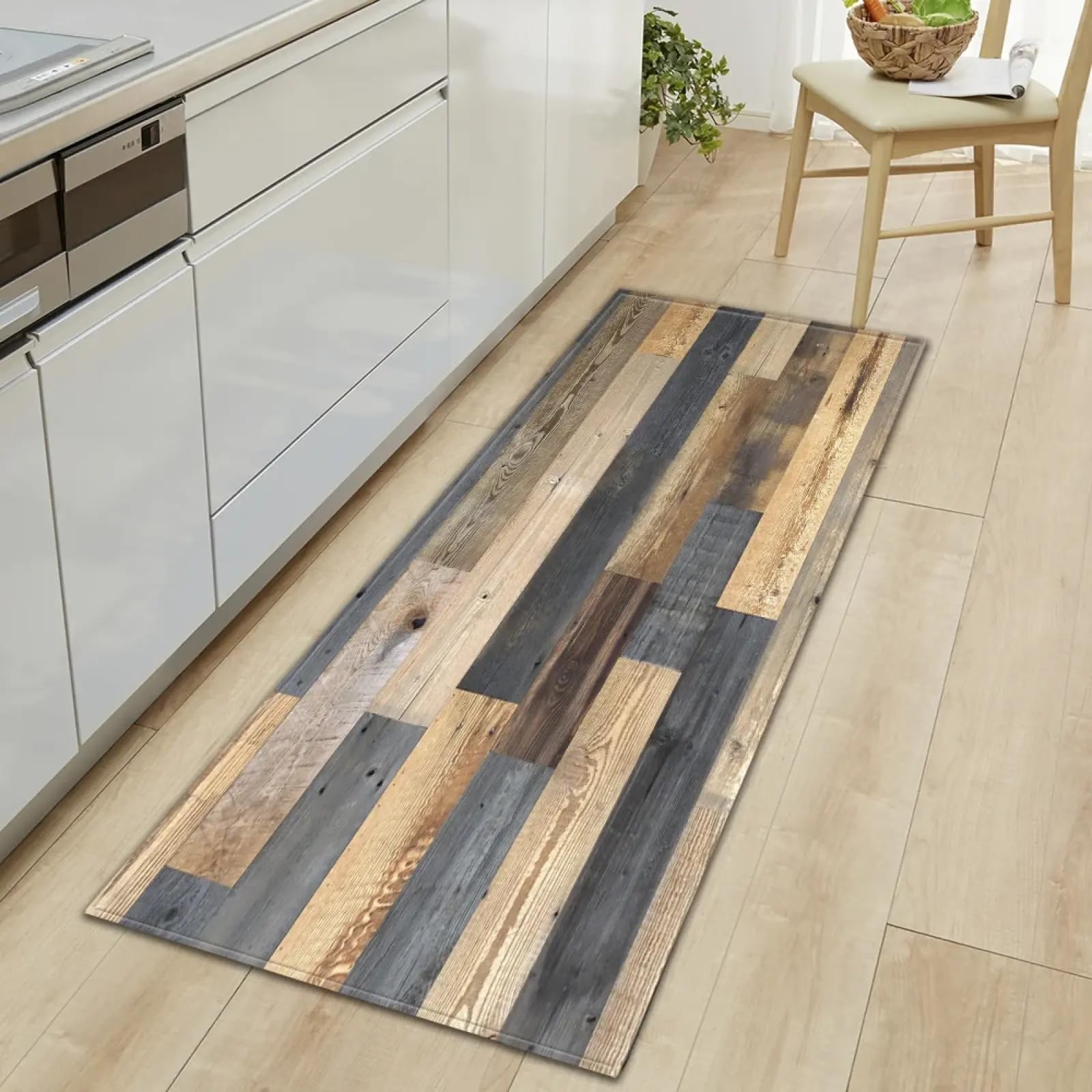 Alfombra antideslizante moderna de 80x230cm para evitar resbalones en el baño