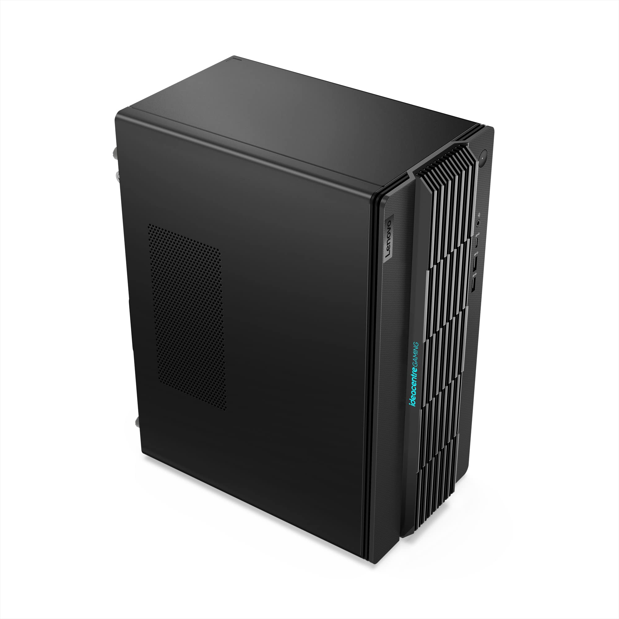 Lenovo Ideacentre Gaming 5 17ACN7 - Ordinateur de Bureau (AMD Ryzen 5 5600G, 8Go RAM, 512Go SSD, NVIDIA GeForce RTX 3050-8Go, Windows 11 Home) Clavier AZERTY (Français) et Souris USB - Noir