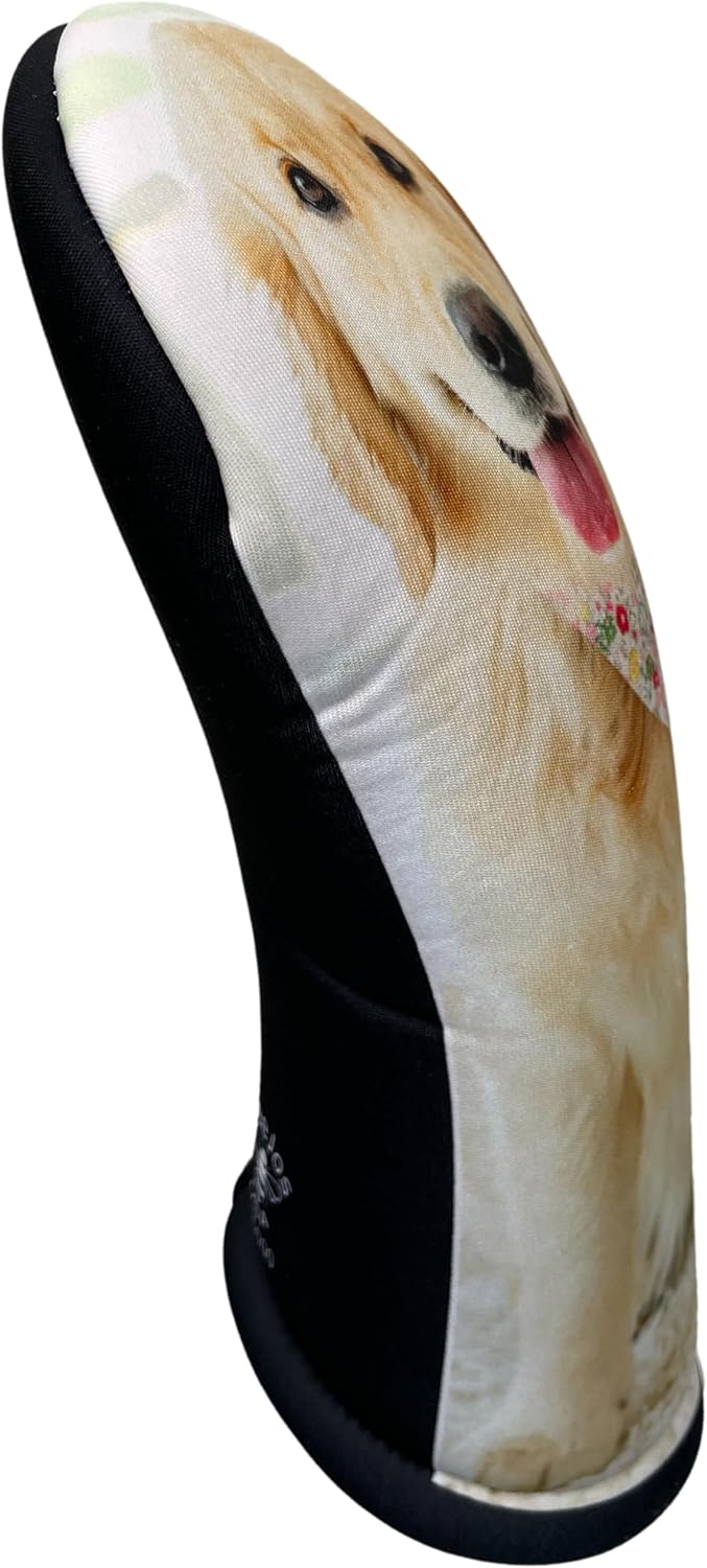 Custom Golf (Fairway Wood ONLY) Wood Head Cover – Personalized for Dog Owners, Dog Moms & Pet Lovers – Unique Golf Gift with Custom Image, Text, or Logo – Durable & Stylish