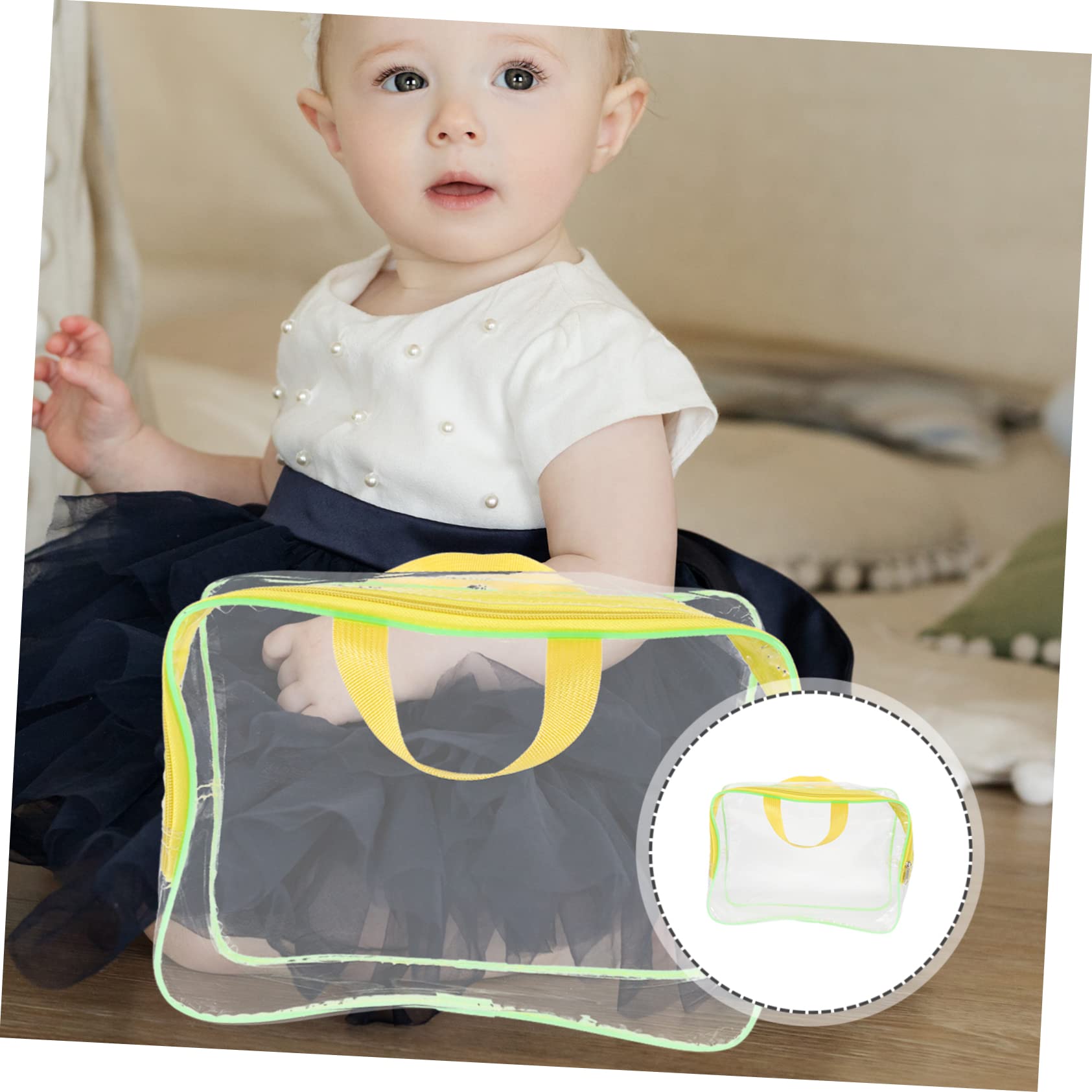 Yardwe Portable Musical Instruments Bag Clear Durable Large Capacity Storage for Percussion for Outdoor Performances and Travel