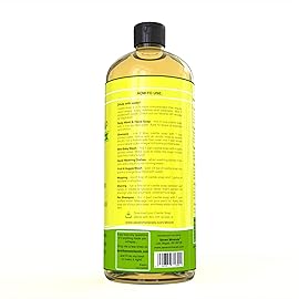 Seven Minerals, EWG Verified Castile Soap 33.8 fl oz - No Palm Oil, GMO-Free - Unscented Mild & Gentle Liquid Soap For Sensitive Skin & Baby Wash - All Natural Vegan Formula with Organic Carrier Oils