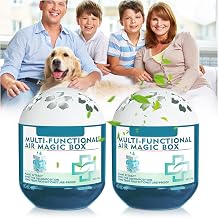 Indoor Air Purification Dust Removal Magic Box, Multi-Fun...