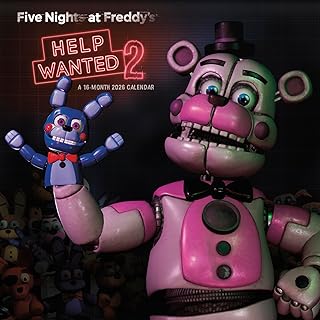 2026 Five Nights at Freddys Wall Calendar