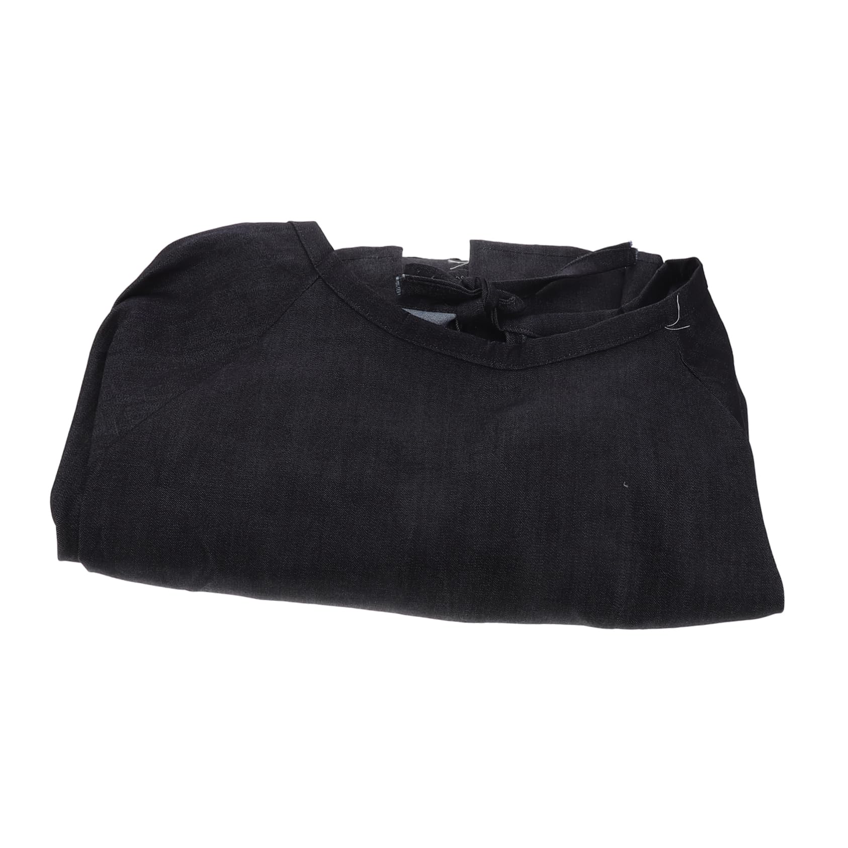 Delantal De Trabajo Antimanchas y Reversible De Manga Larga, Talla Grande, Tejido Grueso Resistente Para Protección Laboral, Con Bolsillos Multifuncionales, Uso Industrial y Cocina, 1 Unidad