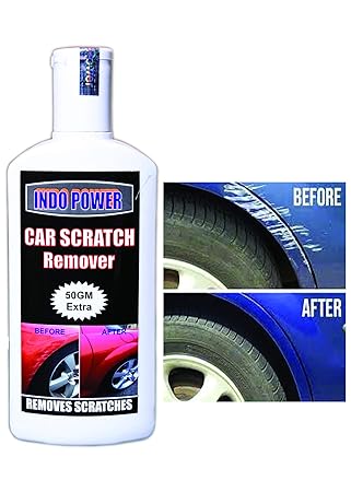 INDOPOWER KG509-CAR Scratch Remover 200gm. All Colour Car & Bike Scratch Remover Advanced Formula Rubbing Compound (Not for Dent & Deep Scratches).