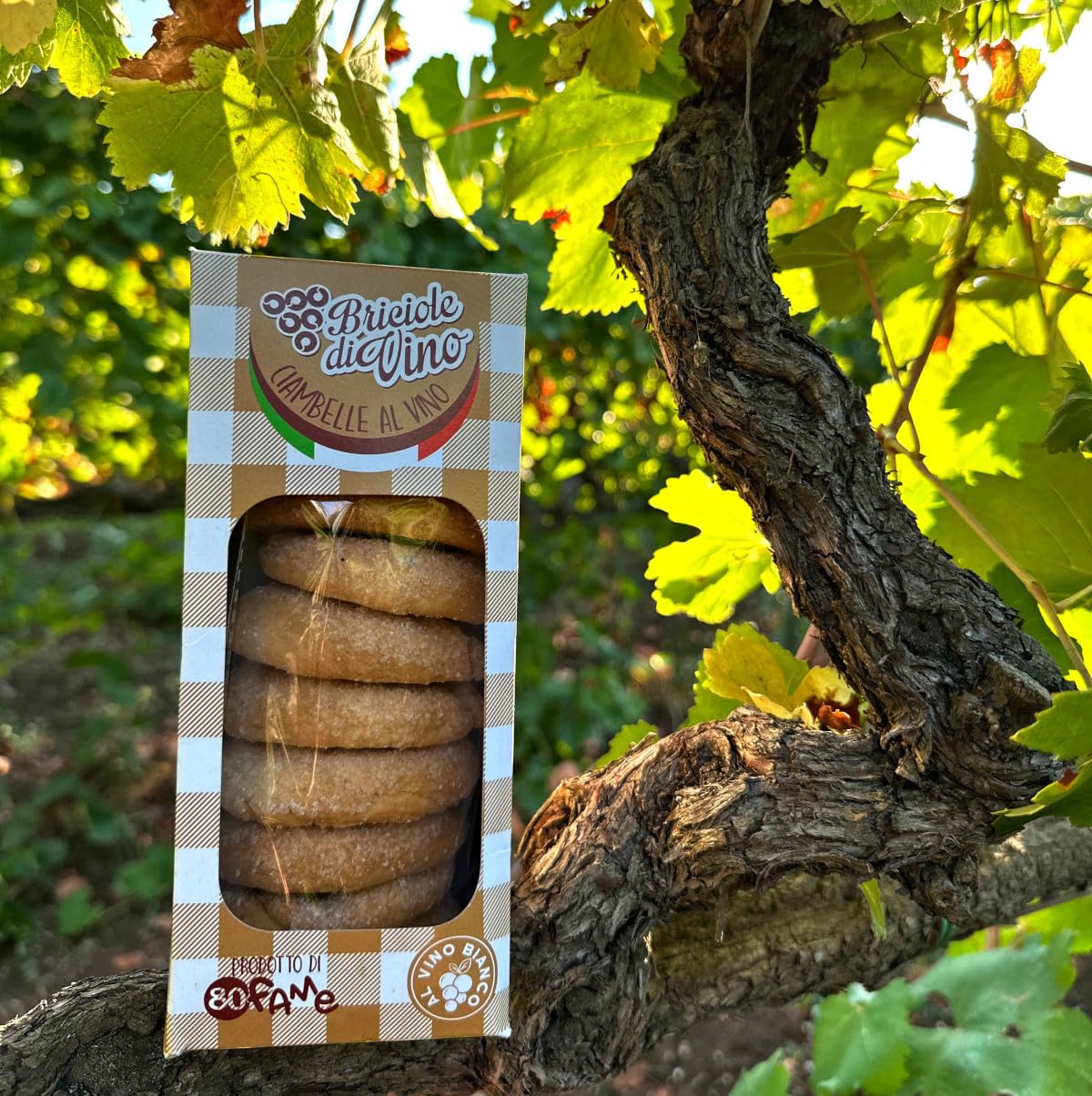 Ciambelle al vino bianco Artigianali, pack da 4 da 250 gr, biscotti Senza olio di Palma, Senza conservanti, Ricetta tipica dei Castelli Romani, 80 Fame Ariccia