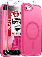 Vista 107 de LeYi Funda para iPhone XR: con protector de pantalla X2 + 2 funda para cámara [compatible con MagSafe] Funda protectora magnética i iphoneXR