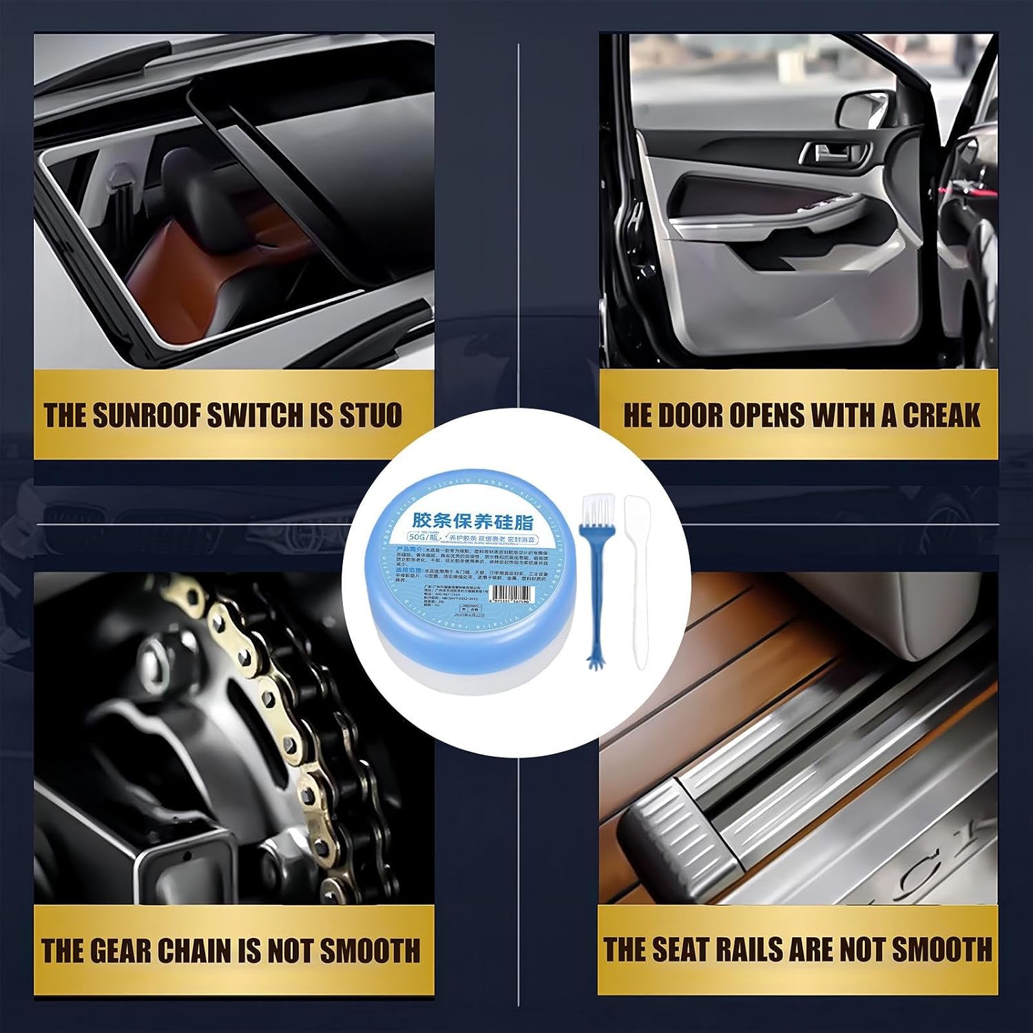 Auto Grease Rubber Strip Conditioner