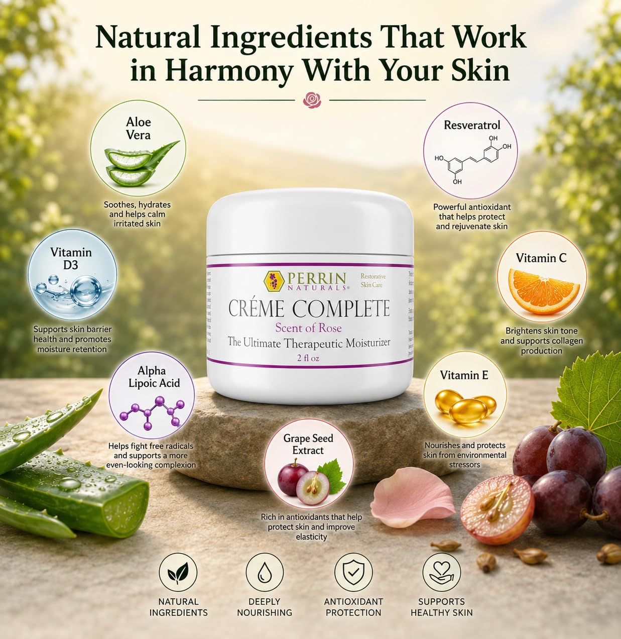 Amazon.com: Perrin Naturals Crème Complete, Lichen Sclerosus