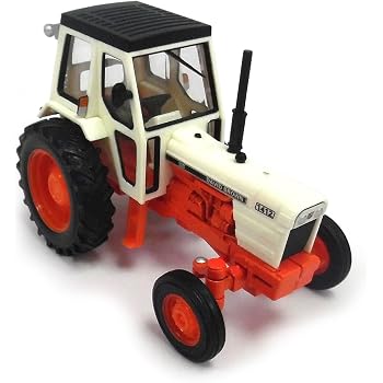 Britains Trattore David Brown 1410 4WD In Scala 1:32 – Modellino Pressofuso Con Attacchi, Replica Giocattolo Per Fattoria E Collezione