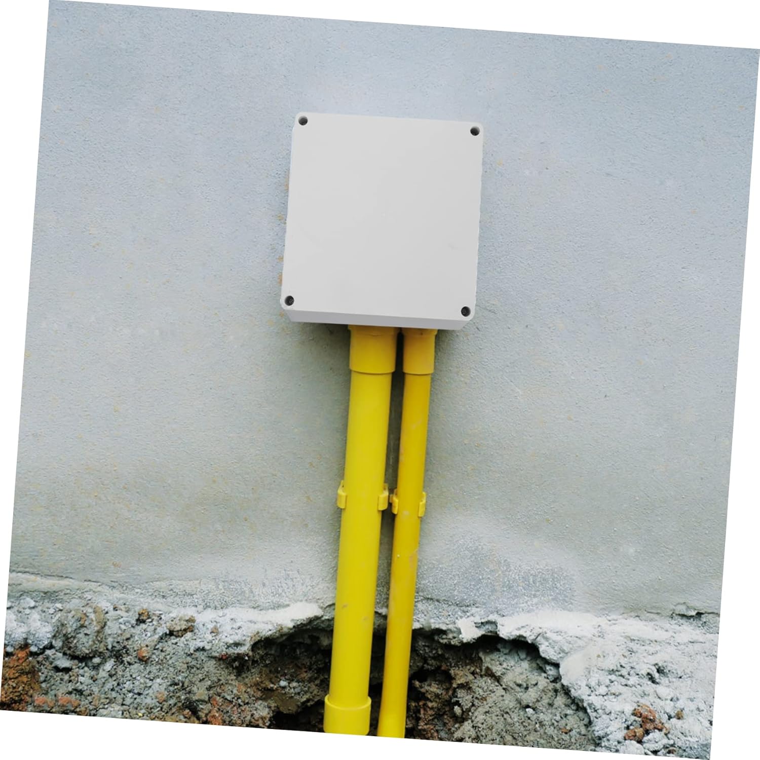 Uonlytech Electrical Box Abs Outdoor Cable Box Enclosure Watertight Snap-Cover DIY Electronic