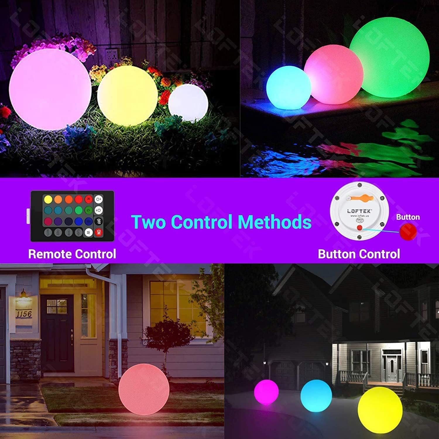 Onе-Dау Sаlе: Uр tо 40% оƒƒ LOFTEK LED Large Floating Pool Light, 24-inch 16 Color Garden Decor Ball with Remote Control, 4-Speed Modes & 5-Levels Dims, Cordless & Chargeable, Waterproof Night Light & Exhibition Decor, 1-Pack Authеntіс Crаzу Dеаlѕ LOFTEK LED Large Floating Pool Light, 24-inch 16 Color Garden Decor Ball with Remote Control, 4-Speed Modes & 5-Levels Dims, Cordless & Chargeable, Waterproof Night Light & Exhibition Decor, 1-Pack