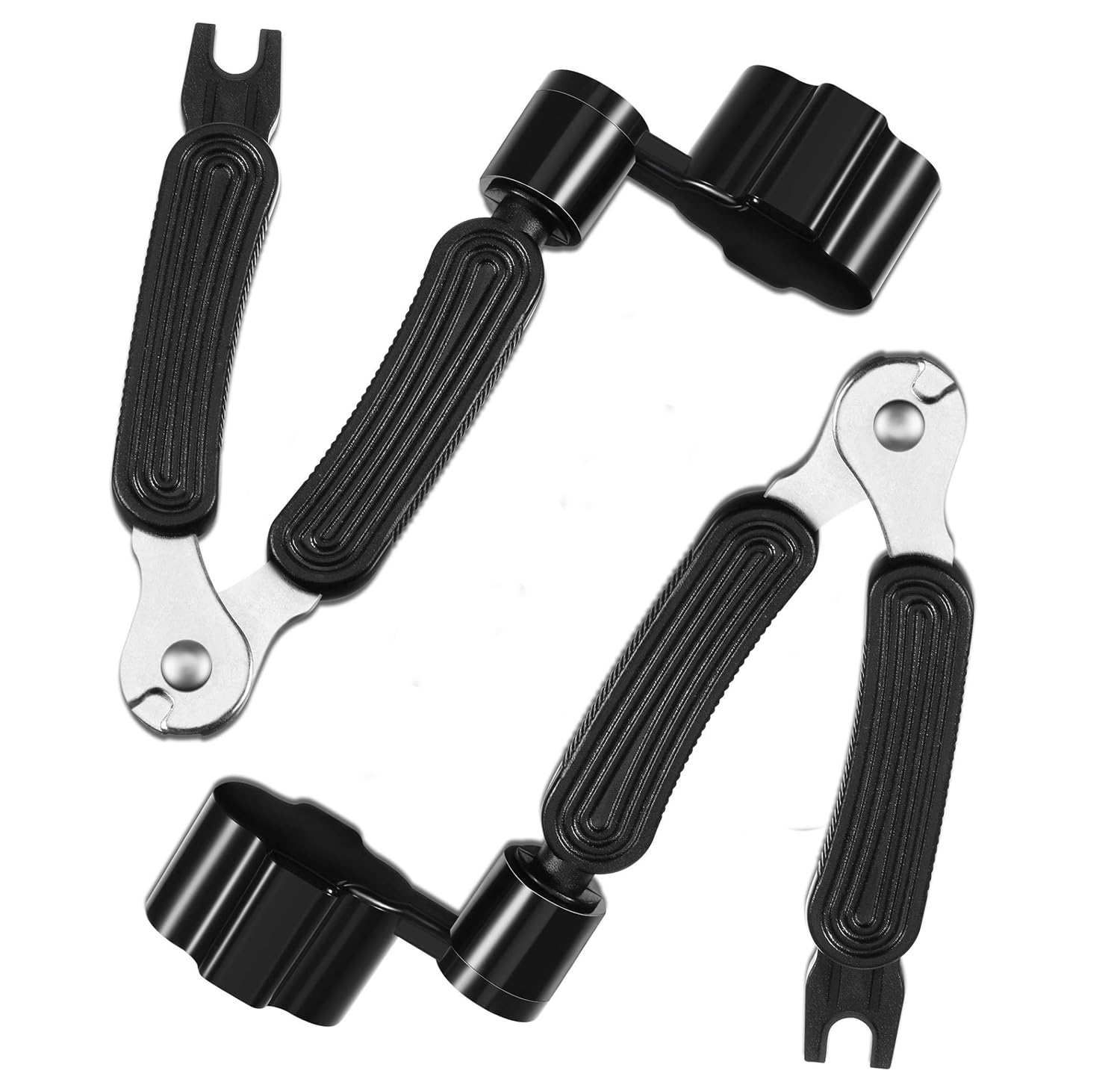 Enrouleur de Cordes 3 en 1 pour Guitare - 2 PCS Outils de Réparation