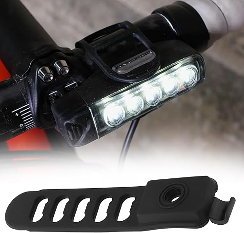Miniatura 3 de Correa de goma de repuesto para luz de bicicleta 1-LED-RP-STR-V404 compatible con Lezyne Y9