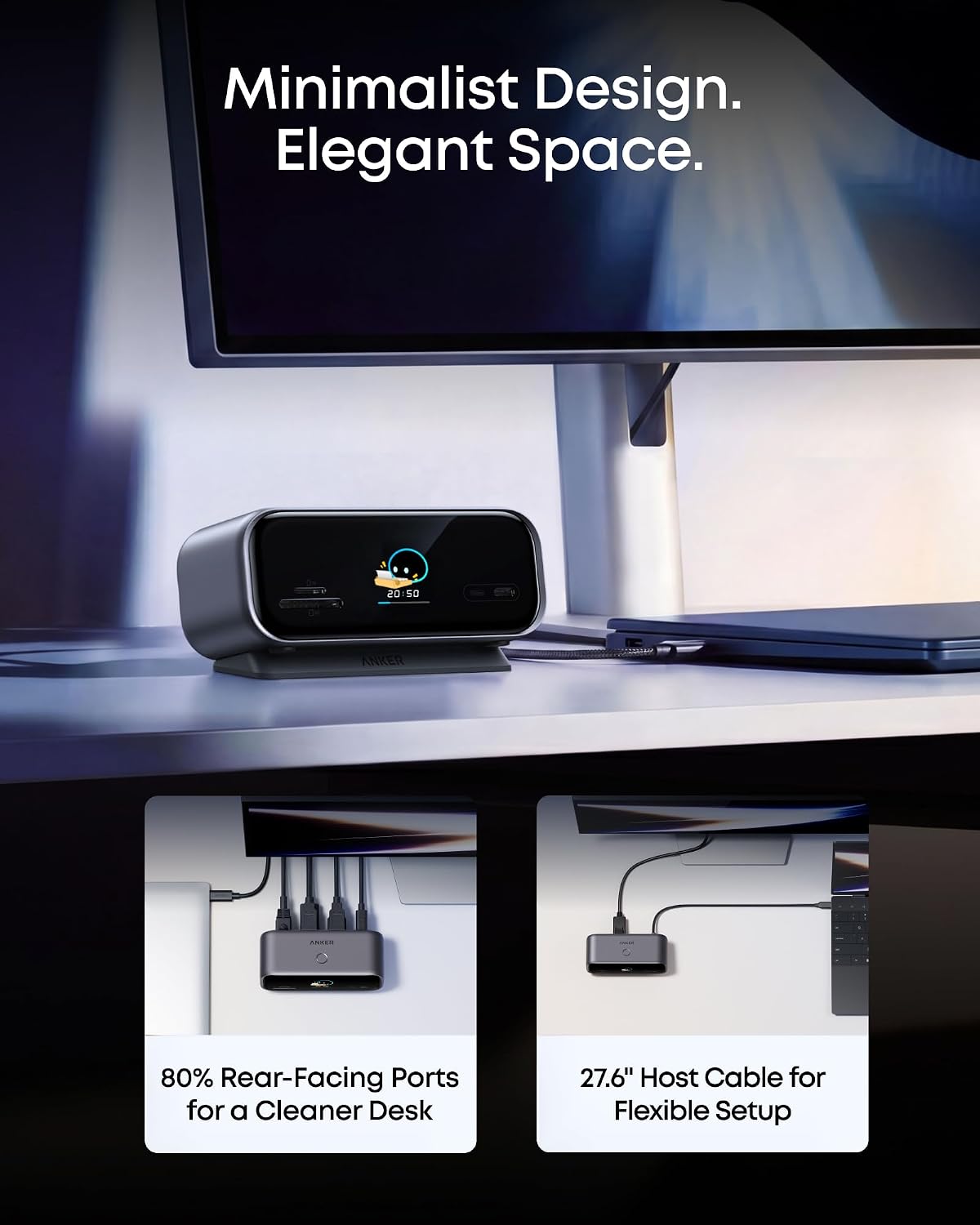 Anker Nano 10in1 USB C Hub, Smart Display Hub, Docking Station Dual Monitor 7 71QLrRkLJPL. AC SL1500