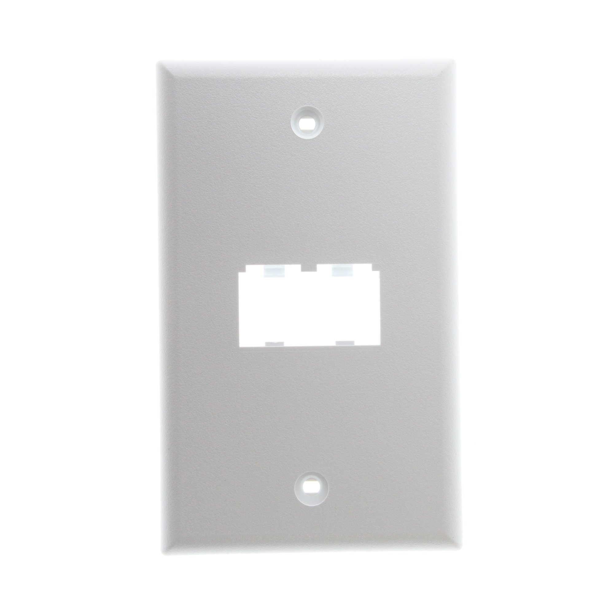PanduitCFP2WH 1-Gang 2-Port Faceplate, White