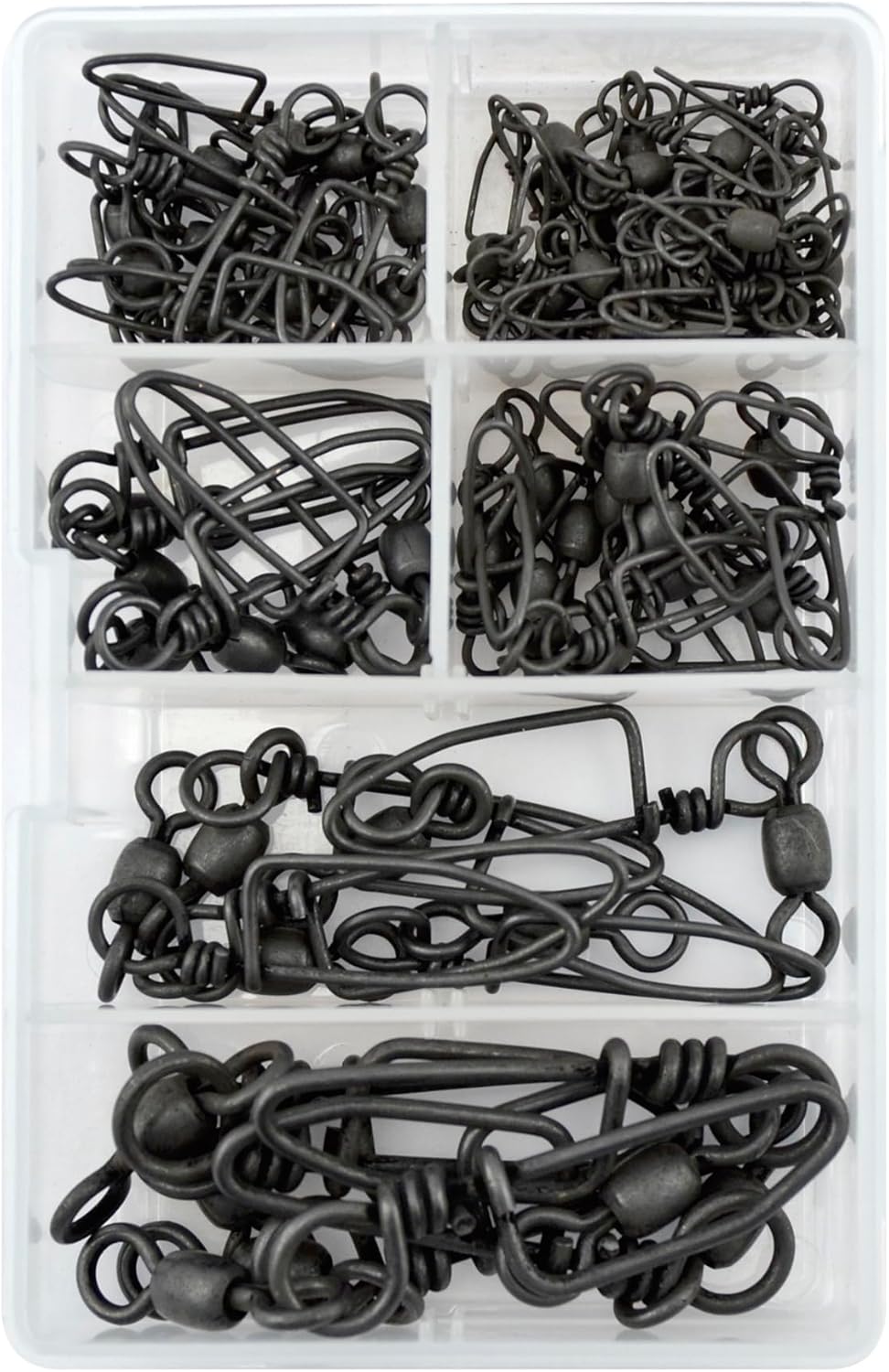 AFW Tackle Rigging Kits – Complete Saltwater Fishing Rigging Kit with Crimp Sleeves, Terminal Tackle, Storage Box, and Components for Fishing Leader Rigging & Lure Making Supplies