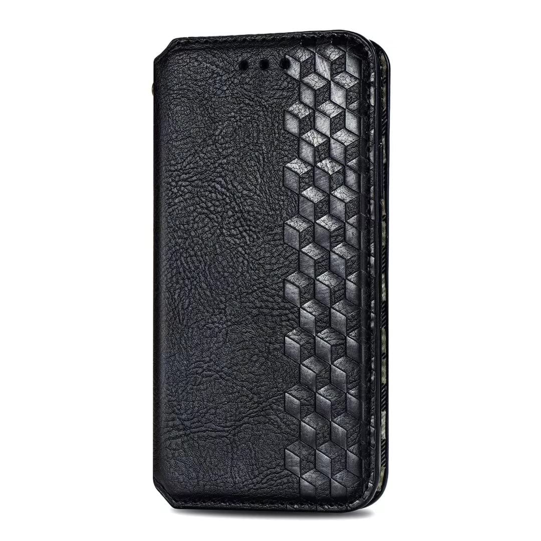 BoerHang Case for Alcatel TCL 30 XL, Flip Wallet Leather Case with Card Slot, Premium PU Leather, Bracket Phone Case for Alcatel TCL 30 XL.(Black)