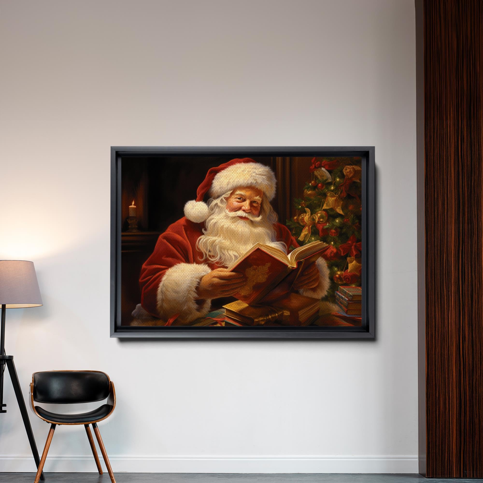 Amazon.com: Vintage Santa Wall Decor, Santa Claus Christmas Wall