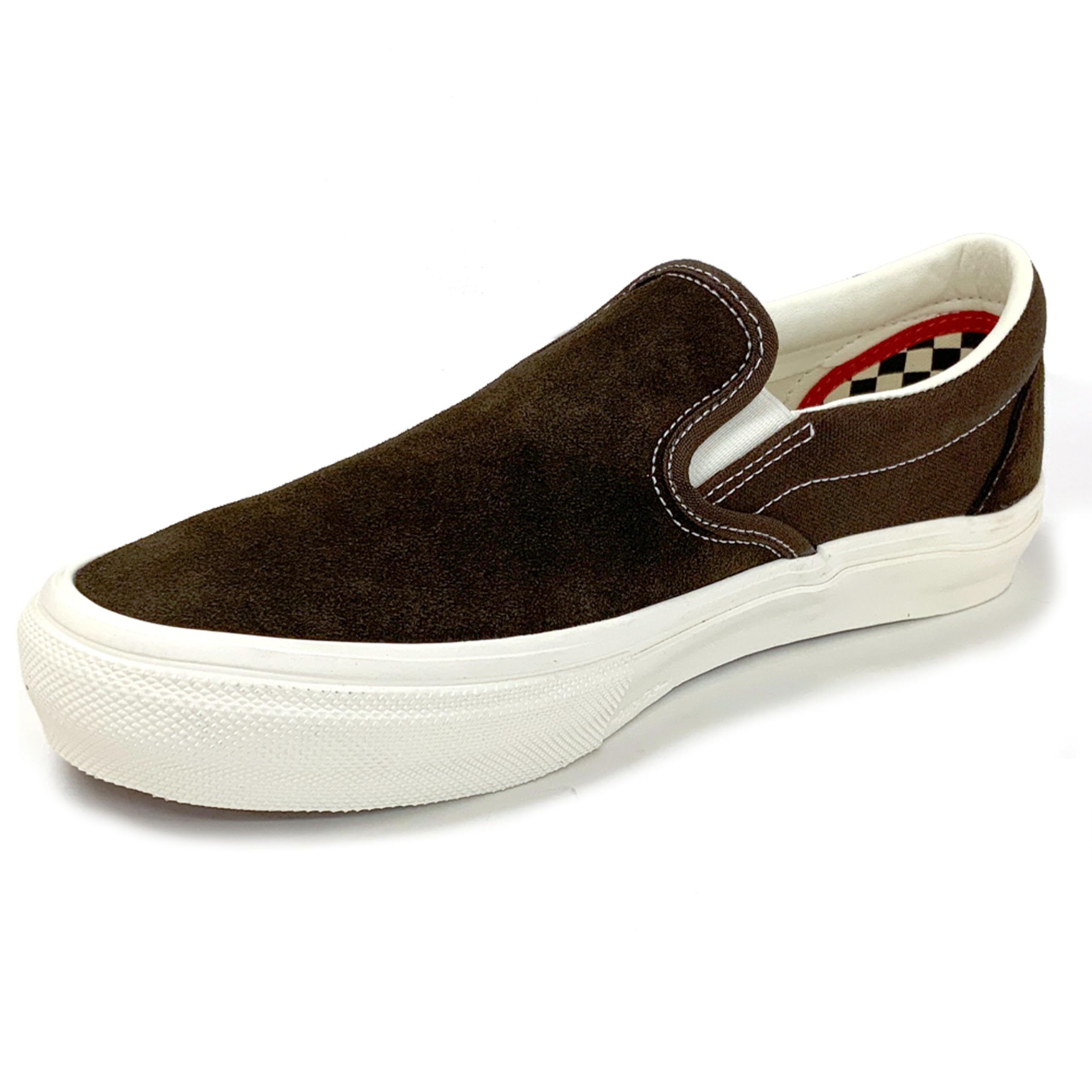 Amazon | VANS バンズ SKATE SLIP-ON CHOCOLATE BROWN US9(27.0cm 