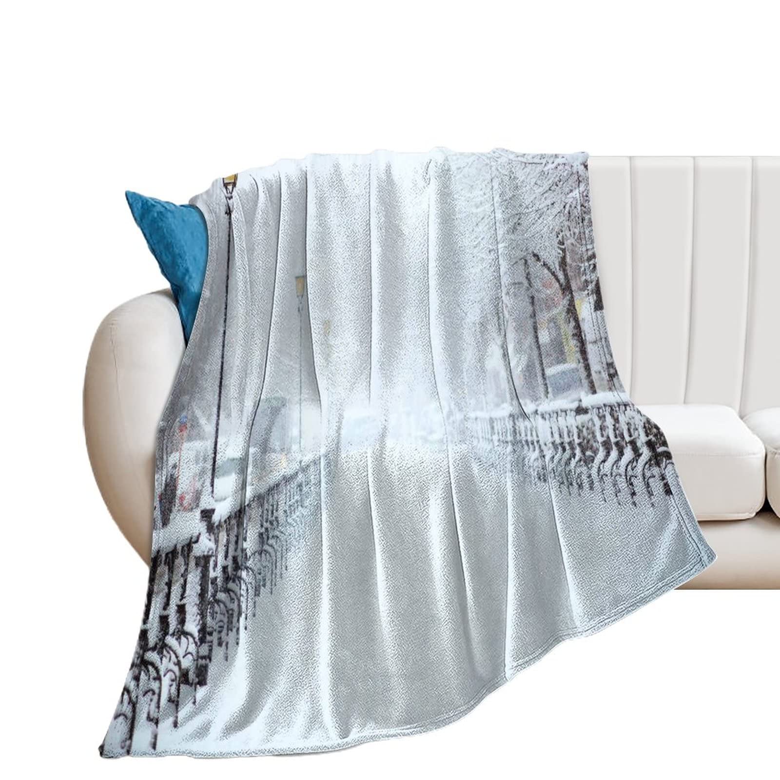 Couverture polaire flanelle chaude couverture canapé légère plaid lit doux