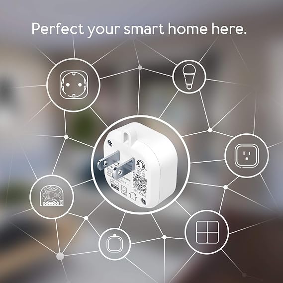 Z-Wave Hub Range Extender - Aeotec Range Extender 7 - Improves Performance and Range of Your Z-Wave Hub - SmartThings, Hubitat, Alarm.com, Ring, and More - Gen7 (One Pack)