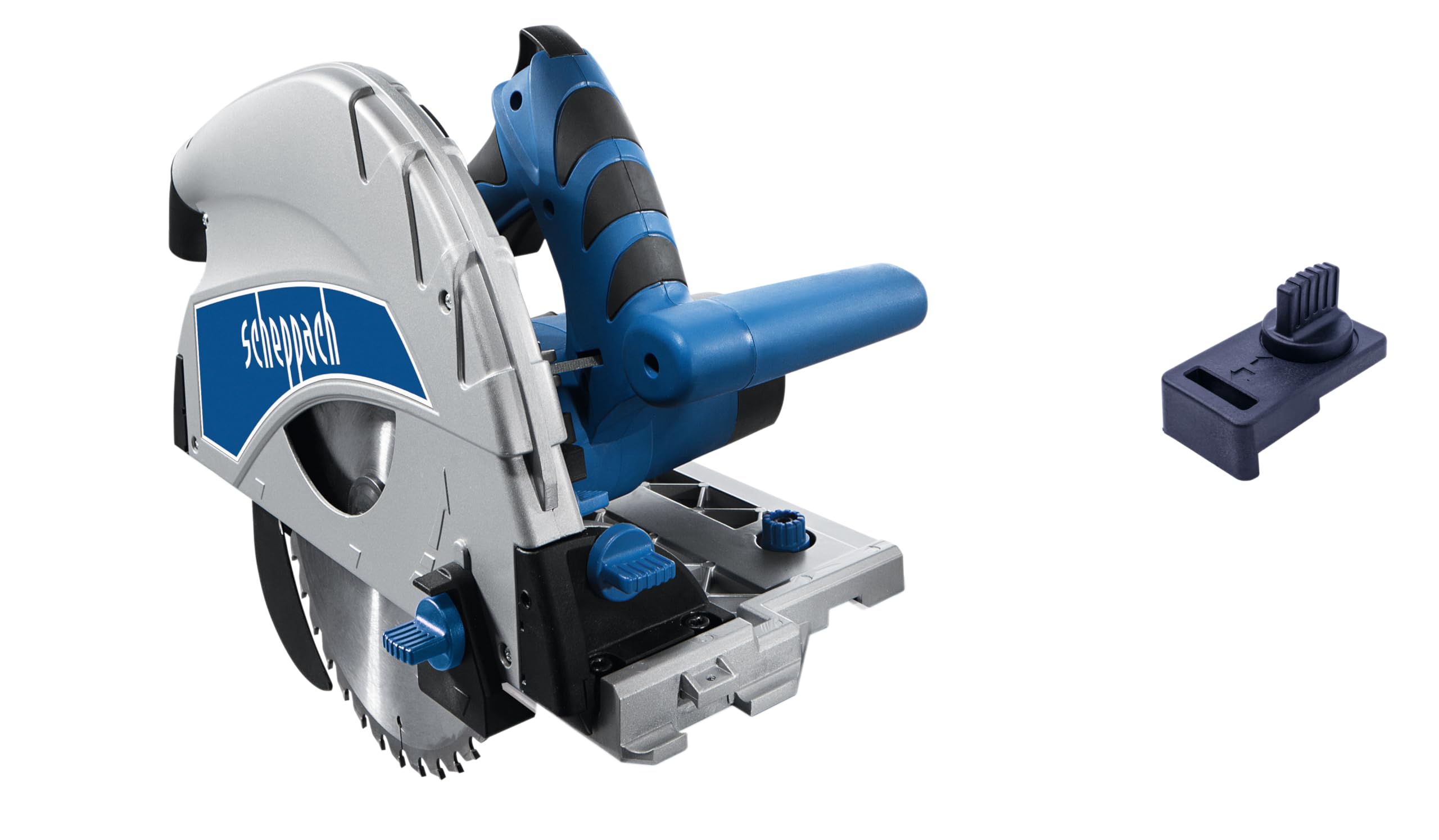 Scie plongeante PL75 Scheppach 1600W avec lame 210mm pour découpe précise