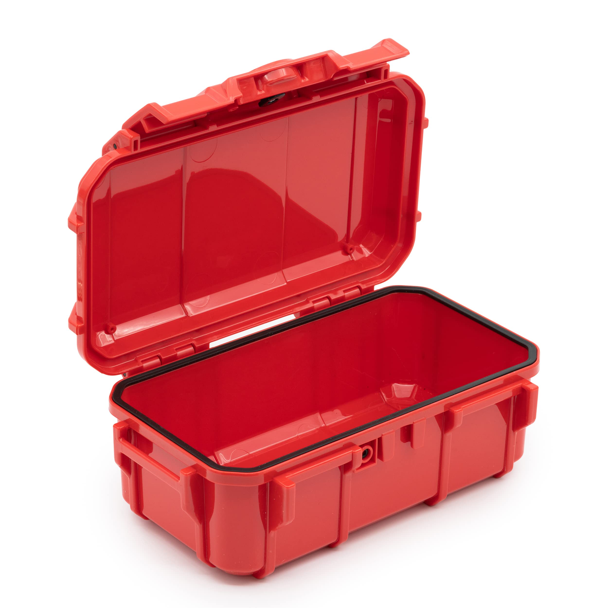 Evergreen 57 Waterproof Universal Ammo Can & Protective Case - Travel Safe/Mil Spec/USA Made - for Storing 9mm 300 308 .300 .243 .30-.30 .270 .308 .338 Winchester, 7mm .223 .22-250 (Red)