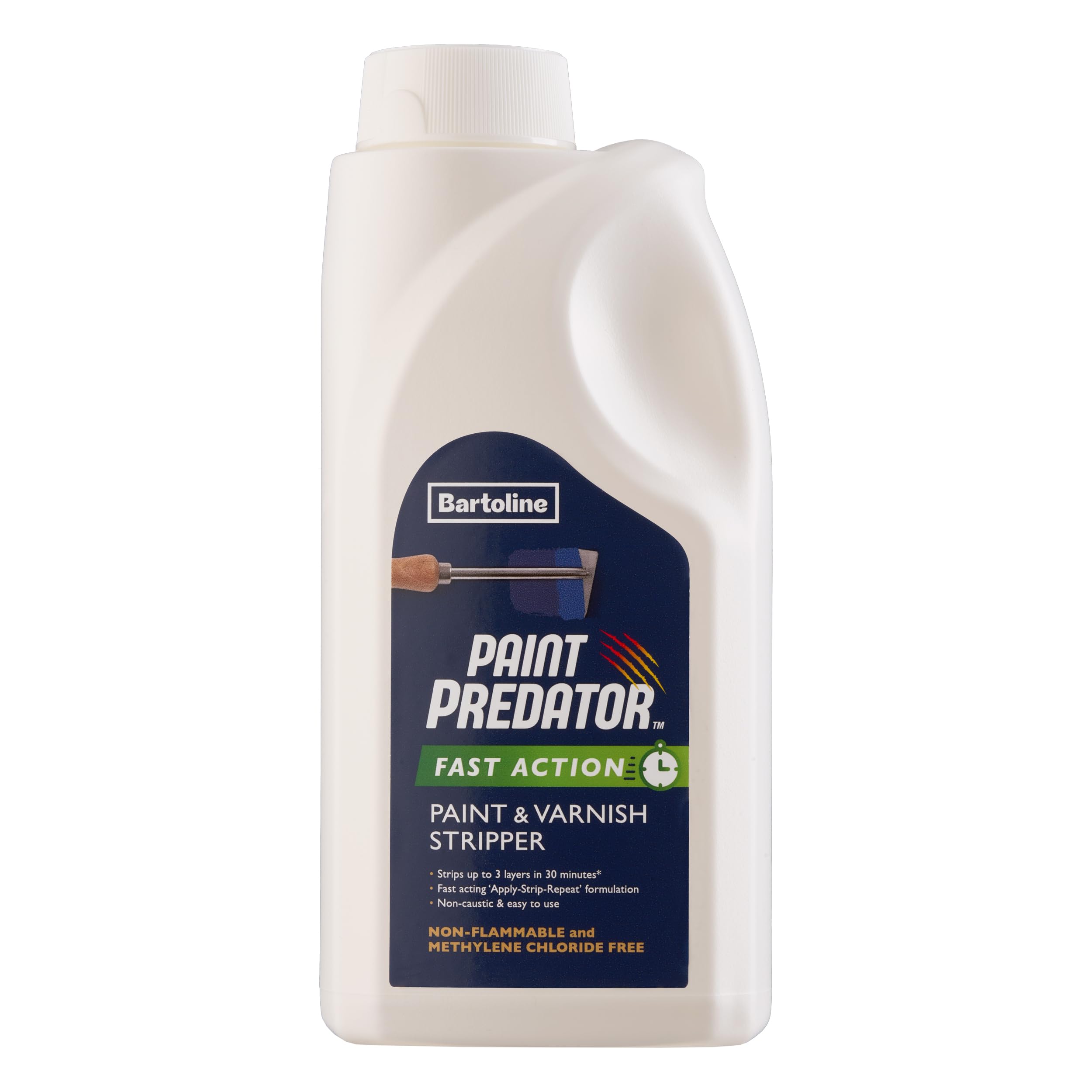 Bartoline Paint Predator Paint Varnish Stripper Remover Gel 1L