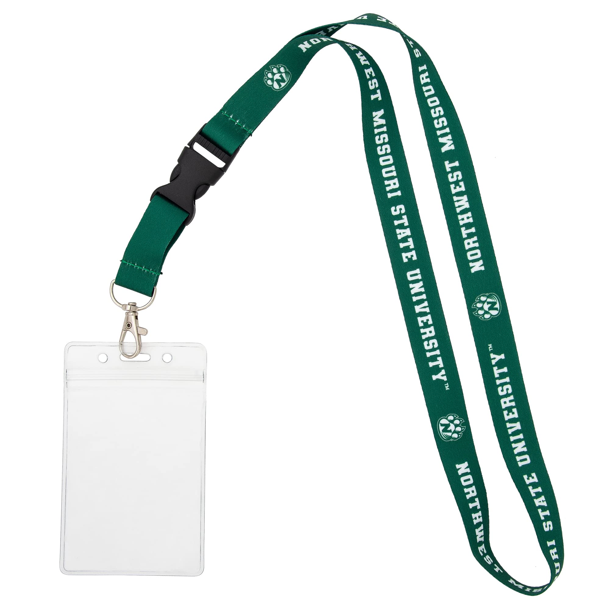 Desert Cactus Northwest Missouri State University Lanyard Bearcats NW MO Car Keys College ID Badge Holder Keychain Detachable Breakaway Snap Buckle (w