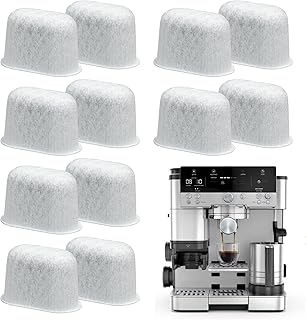 Coffee Filters for Ninja Luxe Cafe, 12 Pack Activated Carbon Water Filter for Ninja Coffee Machine Accessories, Compatible…