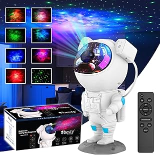 Original BESTY HOME Night Light Astronaut Galaxy Star Projector