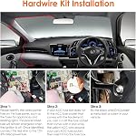 Gebildet Kit de fil dur Dash Cam, type C USB Kit de fils durs 12V-24V à 5V Kit fil dur avec protection basse tension 13ft/320cm Cord d'alimentation de chargeur de caméra de Dash pour détecteurs de radar d'approvisionnement de Dachcam
