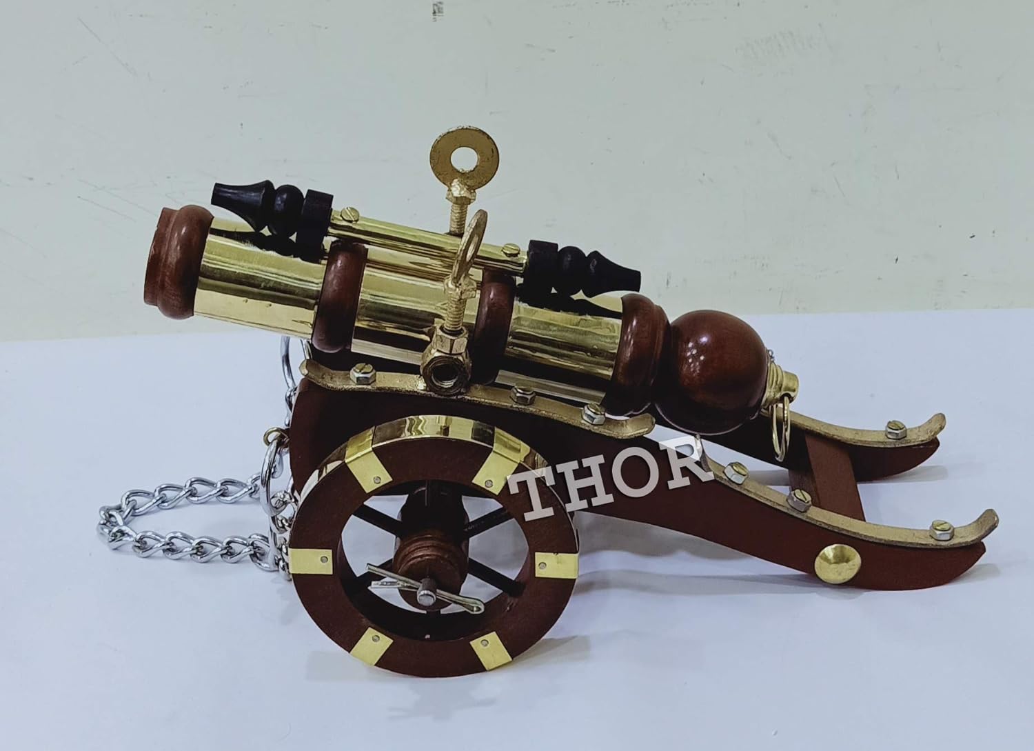 THOR INSTRUMENTS Home Decorative Wooden Nautical Old Model Top Marine Gift Rustic Vintage Home Decor Gifts