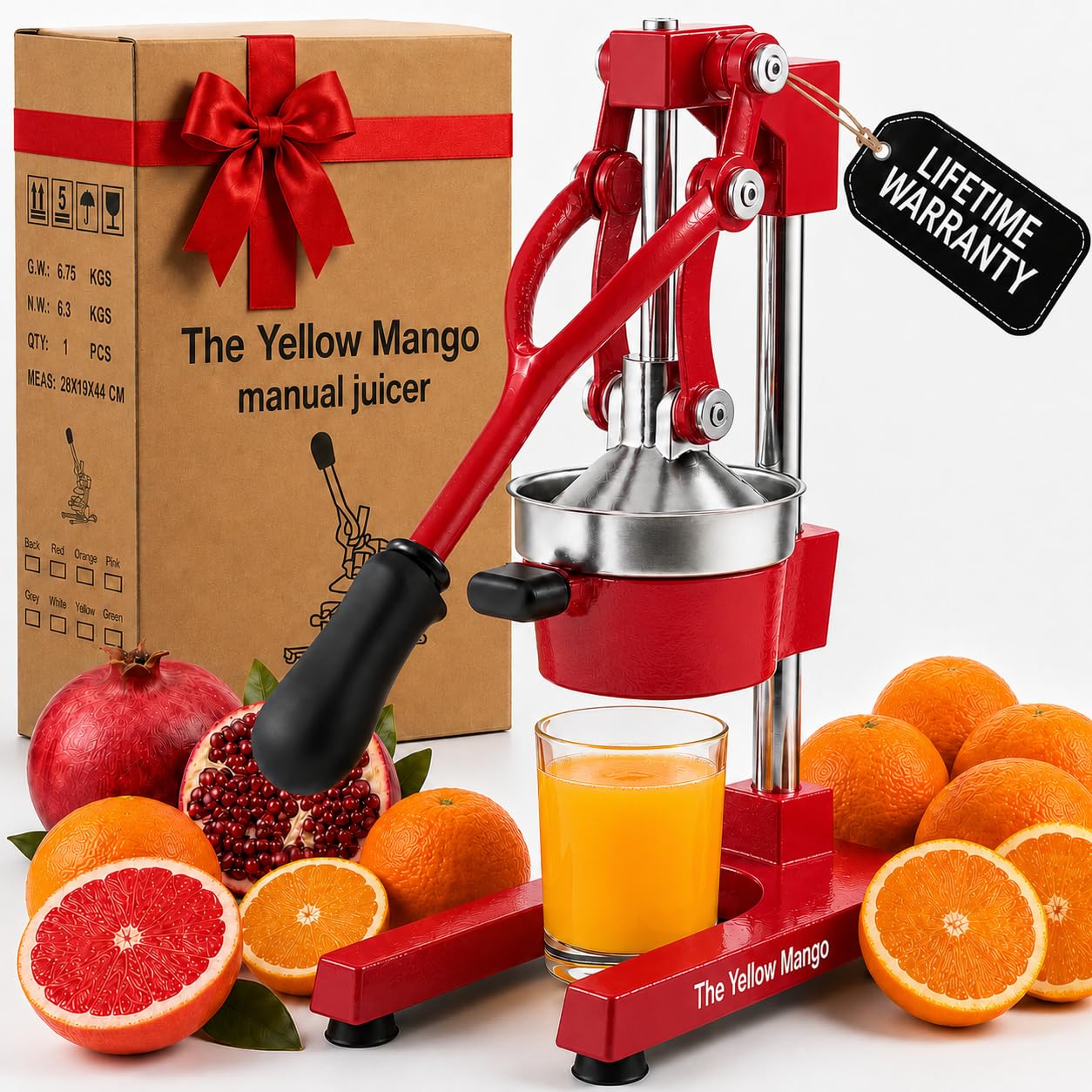 Espremedor de frutas cítricas manual e espremedor de laranja - Espremedor manual