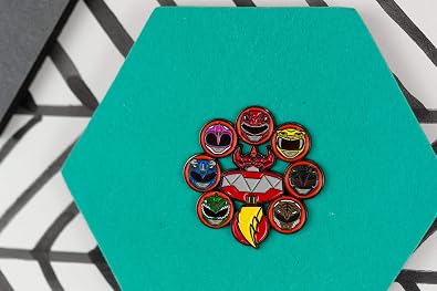Mighty Morphin Power Rangers 2.5-Inch Deluxe Enamel Pin | SDCC 2020 Exclusive