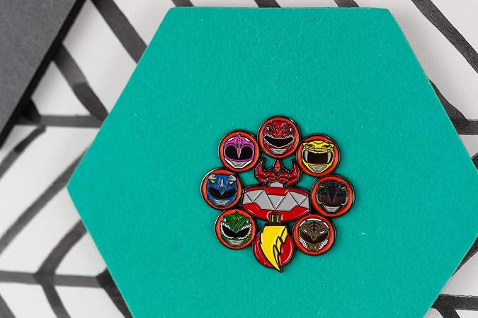 Mighty Morphin Power Rangers 2.5-Inch Deluxe Enamel Pin | SDCC 2020 Exclusive