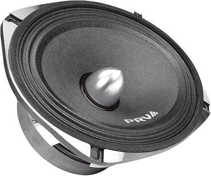 PRV AUDIO 6x9 Inch Midrange Speaker 69MR500-PhP-4 500 Watts Program Power, 4 Ohm, 1.5 in Voice Coil, 250 Watts RMS Pro Car Audio Loudspeaker Single