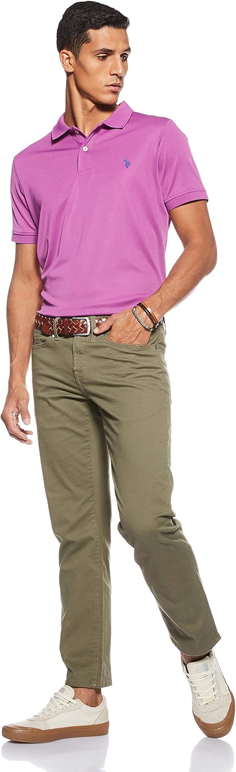 U.S. Polo Assn. Men's Stretch Performance Shirt