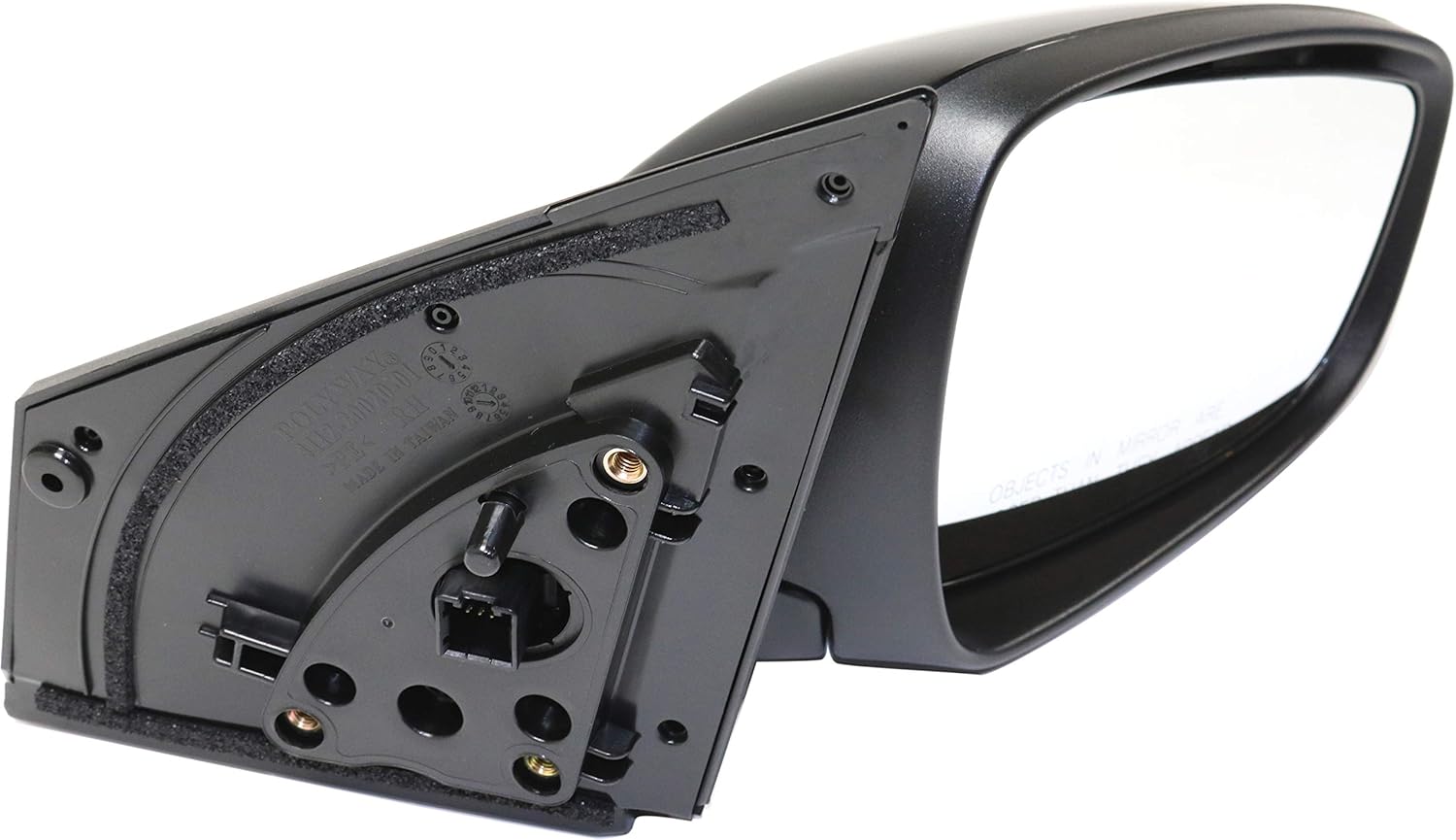 Garage-Pro Driver & Passenger Side Power Non-Heated Mirrors for Hyundai Accent 2012-2017 Without Signal Light Paintable Hatchback & Sedan